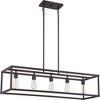 Quoizel Lighting New Harbor 5 - Light Island Pendant Light in  Western Bronze - 3 of 4