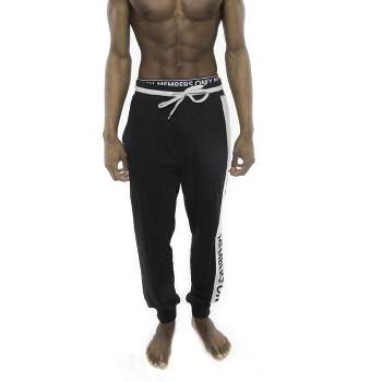 Members Only Men's Jersey Sleep Jogger Pant Cotton Comfortable & Relaxed Fit with Two Waist Pockets