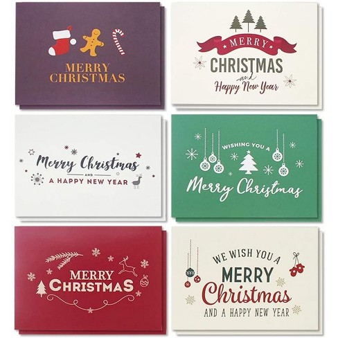 christmas and new year greeting card designs