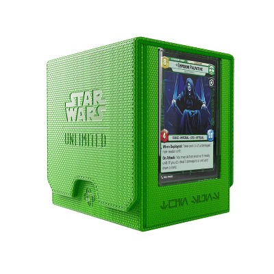 Gamegenic Star Wars Unlimited Twin Suns DECK POD - Premium Deck Box with UV-Protected Card Cases, Holds 100 Double-Sleeved Cards, Designed for the