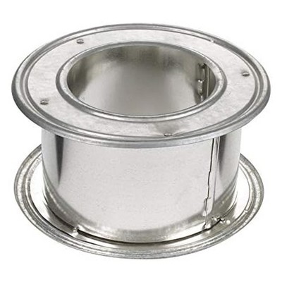 Selkirk 4" Diameter Adjustable Wall Thimble, Aluminum Type B Gas Vent, 187704