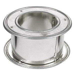 Selkirk 4" Diameter Adjustable Wall Thimble, Aluminum Type B Gas Vent, 187704 - 1 of 1