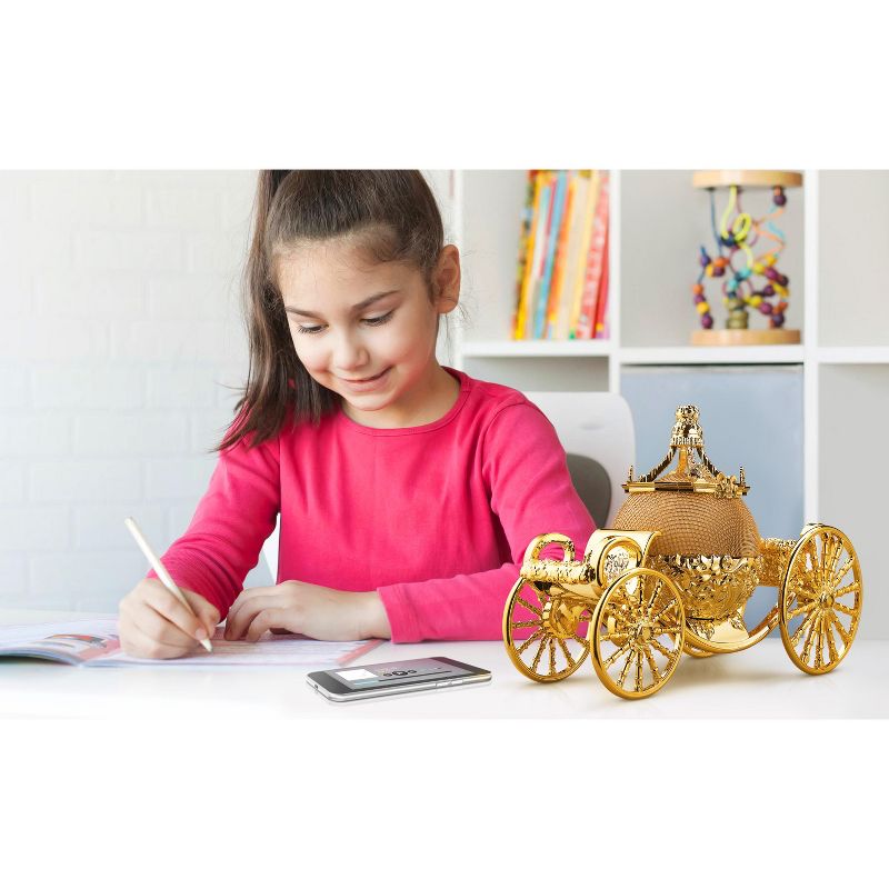 eKids Disney Cinderella Carriage Bluetooth Speaker – Gold (CN-M8.EXv1), 4 of 5
