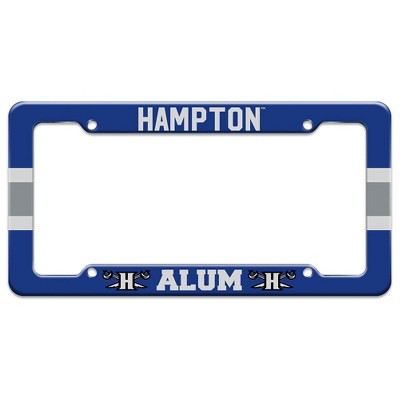 Hampton University Alumni License Plate Tag Frame