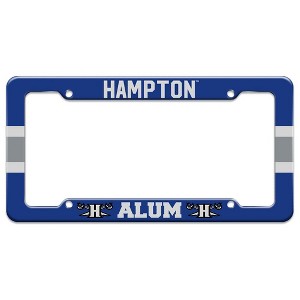 Hampton University Alumni License Plate Tag Frame - 1 of 4