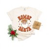 Simply Sage Market Women's Retro Howdy Santa Short Sleeve Garment Dyed Tee - 2 of 4