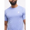 Peloton Men's Seamless Short Sleeve, Ice Blue - 4 of 4