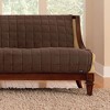Antimicrobial Quilted Armless Sofa Furniture Protector - Sure Fit - image 3 of 3