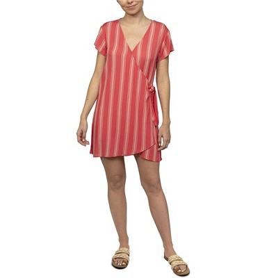 Hurley Womens Side Tie Wrap Dress