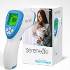 SereneLife Infrared Digital Thermometer - Touchless, LCD Display, Fever Alarm, Memory Recall (SLTM20) - 2 of 4