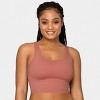 Fruit of the Loom Ladies 360 Stretch Seamless Longline Sport Bra 3 Pack - 4 of 4