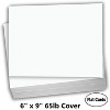 Hamilco Blank Index Cards 6" x 9" Card Stock 65lb Cover White Cardstock Paper - 100 Pack - 2 of 4