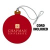 Chapman University Primary Logo Wood Christmas Tree Holiday Ornament - 2 of 4
