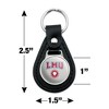 Loyola Marymount University Lions Black Leather Keychain - 2 of 4