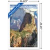 Trends International Lantern Press - Zion National Park, Utah, Angels Landing Framed Wall Poster Prints - 3 of 4