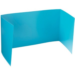 Porta-Screen Carrel for Use with Tabletop, Colors May Vary - 1 of 4