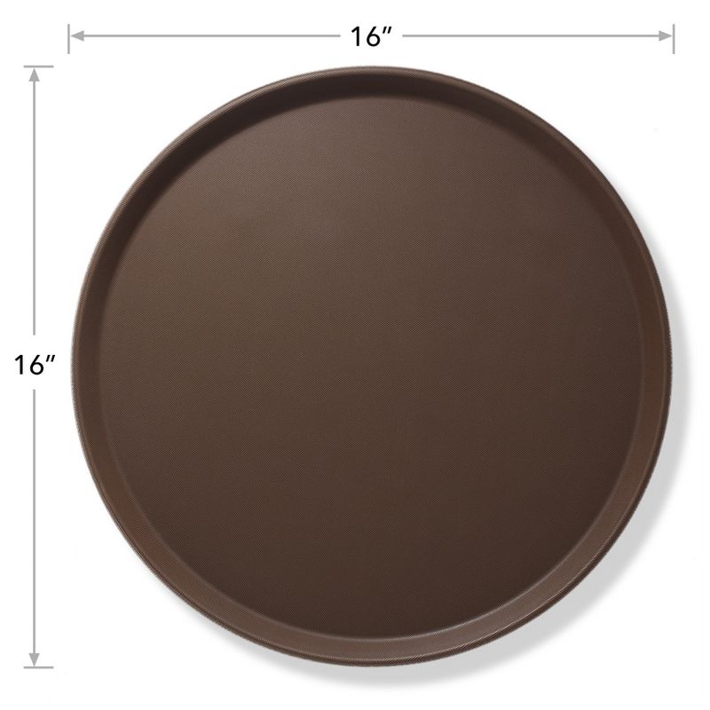 Jubilee (Set of 2) Round Restaurant Serving Trays - NSF Certified Food Service Trays, 5 of 7