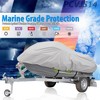Protective Jetski Storage Cover for Outdoors with Marine Grade Waterproof Material, Fits 139"-145" Models - 3 of 4