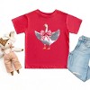Valentine Goose Coquette - Toddler Short Sleeve Graphic T-Shirt - 3 of 4
