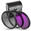 ULTIMAXX 3 Piece Multi Coated HD Filter Kit 67mm (UV, CPL, FLD) - 4 of 4