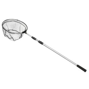 Unique Bargains Aluminium Alloy Telescopic Landing Pole Handle with M8 Thread Folding Fishing Net 2.4-6.9ft - 1 of 4