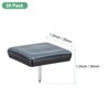Unique Bargains Polytetrafluoroethylene Square Nail on Furniture Sliders - 3 of 4