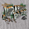 Jurassic Park Greetings From Jp Adult T-Shirt - 2 of 4