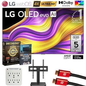LG 83" G5 OLED evo 4K UHD TV with One Wall Design (2025) + Extended Protection Plan - 1 of 4