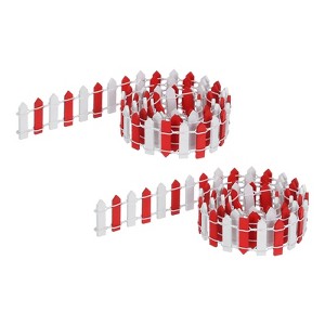 Unique Bargains Wood Decorative DIY Miniature Fence - 1 of 4