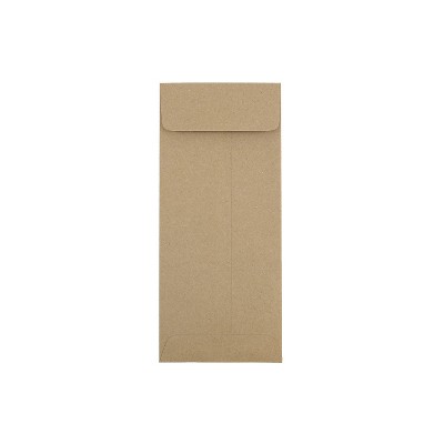 JAM Paper #11 Policy Business Envelopes 4.5 x 10.375 Brown Kraft Paper Bag 2119018855I