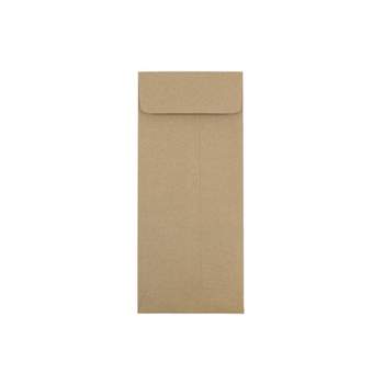 JAM Paper #11 Policy Business Envelopes 4.5 x 10.375 Brown Kraft Paper Bag 2119018855I