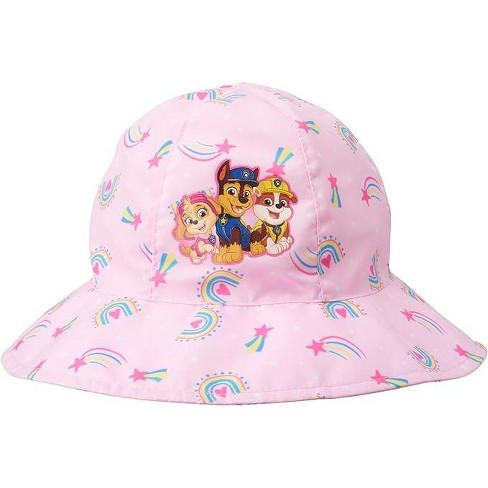 Paw Patrol Girls Sun Hat, Paw Patrol Kids Bucket Hat, (ages 2-4) : Target