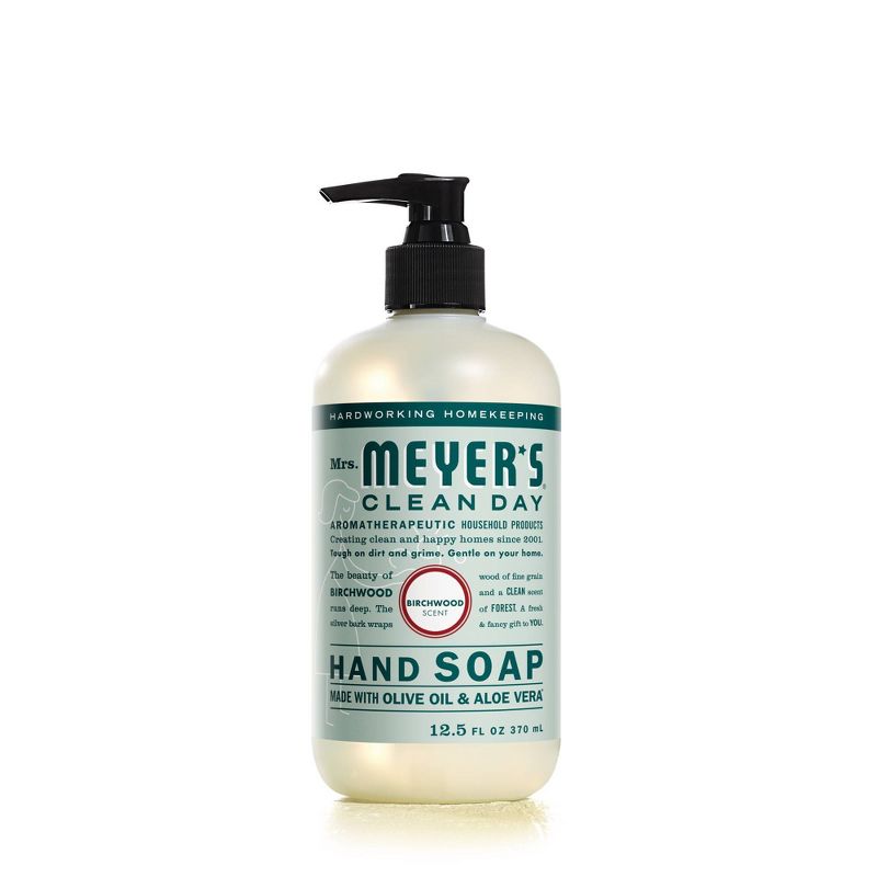 Mrs. Meyer&#39;s Clean Day Gel Hand Soap - Birchwood - 12.5 fl oz, 1 of 7
