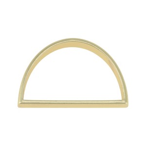 Unique Bargains Napkin Rings D-Shaped Stainless Steel 1 Pc - 1 of 3