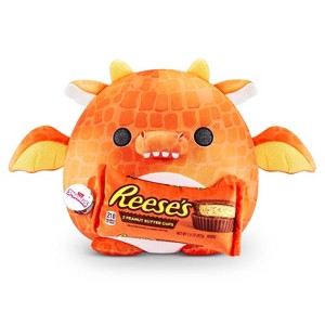 5 Surprise Snackles Series 1 Plush Dragon and Reese's - 1 of 1