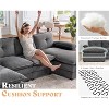 AMERLIFE Couch with Double Layer Seat Cushions - 3 of 4