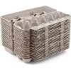 25 Pieces Blank Natural Pulp Egg Cartons Holds 12 Eggs - Cardboard Material Perfect For Storing Extra Eggs - 4 of 4