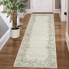 Flower Print Carpet Washable Area Rug Low Pile Soft Carpet Foldable Indoor Carpet - 4 of 4