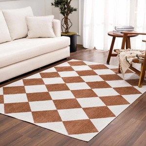 Hauteloom Ulric Living Room, Bedroom Machine Washable Area Rug - Contemporary - 1 of 4
