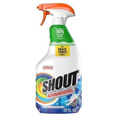 Shout Advanced Action Gel Laundry Stain Remover Spray - 22 fl oz