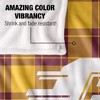 Central Michigan University Campus Plaid Spirit Silky Touch Super Soft Throw Blanket 50x60 - 4 of 4