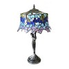 Chloe Lighting SOPHIA Wisteria 1 Light Antique Dark Bronze Table Lamp 13 Shade - 2 of 4
