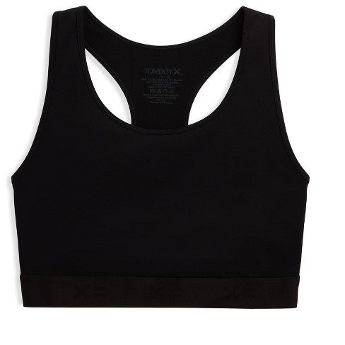 Tomboyx Racerback Compression Top, Full Coverage Medium Support