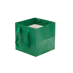 Unique Bargains Paper Bag with Handle Pack Bouquet Packaging Bag 12 pcs - 1 of 4