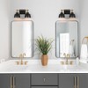 LNC Darren  Modern Vanity Lights,Matte Black and Polished Gold,Matte Black and Gold, Polished Gold and White,1 Light/2 Light/ 3 Light/4 Light - 4 of 4