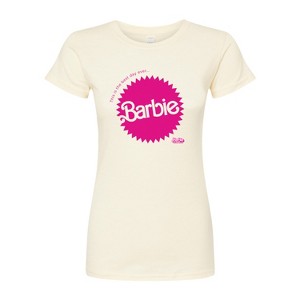 Women's - Barbie - Mattel Barbie Burst Fitted Graphic T-Shirt - 1 of 3