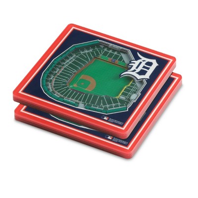 MLB Detroit Tigers StadiumView Coaster 2pk
