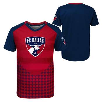 MLS FC Dallas Boys' Sublimated Poly Soccer Jersey