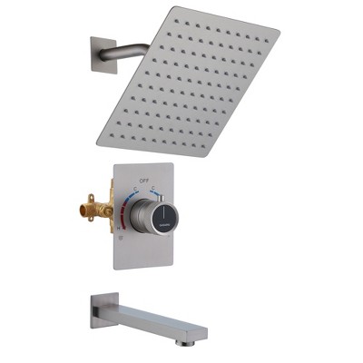 CASAINC 2-Function Single Handle 1-Spray Shower Faucet