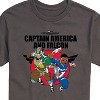 Men's - Marvel - Captain America Falcon Team Up Short Sleeve Graphic T-Shirt - 2 of 4